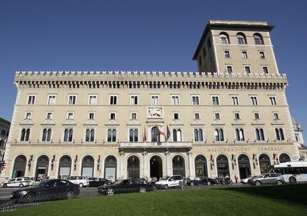 A view of Generali headquarters in Rome April 6, 2011. REUTERS/Remo Casilli A view of Generali headquarters in Rome April 6, 2011. REUTERS/Remo Casilli