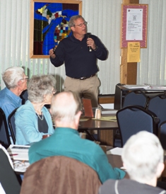 David Rumminger, Senior Brigade at TRIAD presentation at H & C Burnside Senior Center in Coldwater David Rumminger, Senior Brigade at TRIAD presentation at H & C Burnside Senior Center in Coldwater