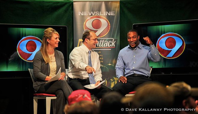 Johnathan Franklin on PackAttack in Wausau