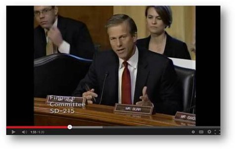 Senator John Thune, questioned Health and Human Services Secretary Kathleen Sebelius about the disastrous rollout of healthcare.gov. (SD.Thune.gov) Senator John Thune, questioned Health and Human Services Secretary Kathleen Sebelius about the disastrous rollout of healthcare.gov. (SD.Thune.gov)
