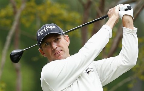 George McNeill of the U.S. watches his tee shot on the 11th hole during the third round of the Wells Fargo Championship PGA golf tournament George McNeill of the U.S. watches his tee shot on the 11th hole during the third round of the Wells Fargo Championship PGA golf tournament