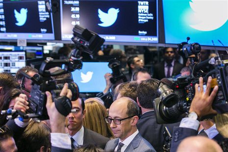 Twitter CEO Dick Costolo is interviewed after the Twitter Inc. IPO on the floor of the New York Stock Exchange in New York, November 7, 2013 Twitter CEO Dick Costolo is interviewed after the Twitter Inc. IPO on the floor of the New York Stock Exchange in New York, November 7, 2013
