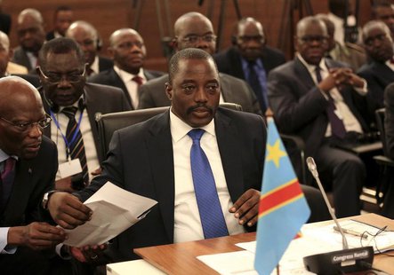 Democratic Republic of Congo's President Joseph Kabila attends a two-day meeting of leaders from the Southern African Development Community Democratic Republic of Congo's President Joseph Kabila attends a two-day meeting of leaders from the Southern African Development Community