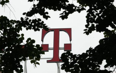 The logo at company headquarters of Deutsche Telekom AG is pictured in Bonn May 30, 2008. REUTERS/Ina Fassbender The logo at company headquarters of Deutsche Telekom AG is pictured in Bonn May 30, 2008. REUTERS/Ina Fassbender