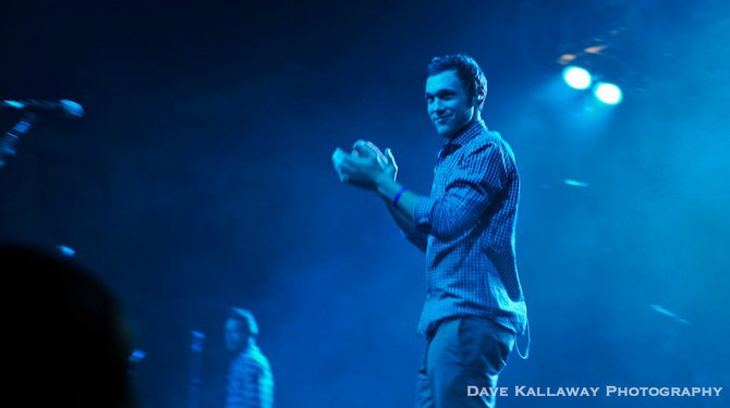 A little applause for the audience too...LOL