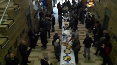 Punch and cake for the community after the ceremony. Punch and cake for the community after the ceremony.