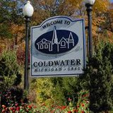 City of Coldwater sign City of Coldwater sign