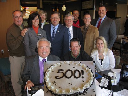 Special guests appear on It's Your Business with Bill Zortman and his 500th show. (KELO AM) Special guests appear on It's Your Business with Bill Zortman and his 500th show. (KELO AM)