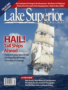 Lake Superior Magazine cover Lake Superior Magazine cover