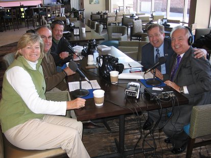 Coralee Jorgensen, 1st Tee, Randy Derheim, Pinnacle, Paul Doherty, Golf Etc and Mayor Mike Huether join Bill Zortman on his 500th It's Your Business show from the new Hilton Garden, Downtown Sioux Falls. Coralee Jorgensen, 1st Tee, Randy Derheim, Pinnacle, Paul Doherty, Golf Etc and Mayor Mike Huether join Bill Zortman on his 500th It's Your Business show from the new Hilton Garden, Downtown Sioux Falls.