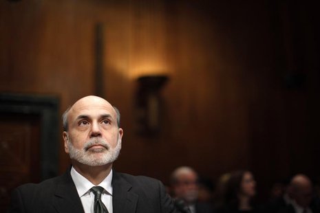 U.S. Federal Reserve Chairman Ben Bernanke is pictured as he testifies at a Senate Budget Committee hearing on the outlook for the U.S. Mone U.S. Federal Reserve Chairman Ben Bernanke is pictured as he testifies at a Senate Budget Committee hearing on the outlook for the U.S. Mone