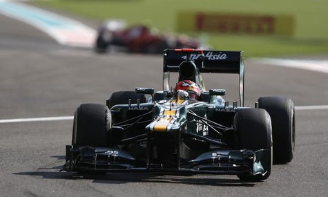 Caterham Formula One driver Heikki Kovalainen of Finland drives during the first practice session of the Abu Dhabi F1 Grand Prix at the Yas Caterham Formula One driver Heikki Kovalainen of Finland drives during the first practice session of the Abu Dhabi F1 Grand Prix at the Yas