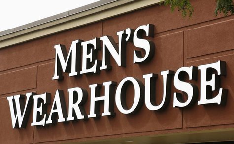 The Men's Wearhouse sign is seen outside its store in Westminster, Colorado September 11, 2013. REUTERS/Rick Wilking The Men's Wearhouse sign is seen outside its store in Westminster, Colorado September 11, 2013. REUTERS/Rick Wilking