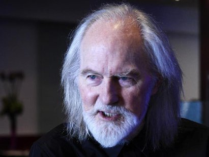 British musician Roy Harper speaks to a reporter during an interview in London in this picture provided by Joshua Gaunt taken July 19, 2013. British musician Roy Harper speaks to a reporter during an interview in London in this picture provided by Joshua Gaunt taken July 19, 2013.