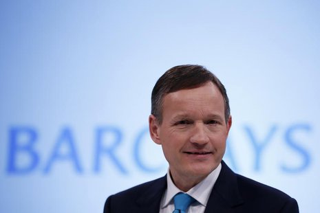 Barclays chief executive Antony Jenkins poses for the media in London February 12, 2013. REUTERS/Stefan Wermuth Barclays chief executive Antony Jenkins poses for the media in London February 12, 2013. REUTERS/Stefan Wermuth