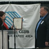 Lt. Gov. Rebecca Kleefisch presents Governor's Proclamation to Wisconsin Rapids Boys & Girls Club Exec. Director Rob Wefel Lt. Gov. Rebecca Kleefisch presents Governor's Proclamation to Wisconsin Rapids Boys & Girls Club Exec. Director Rob Wefel