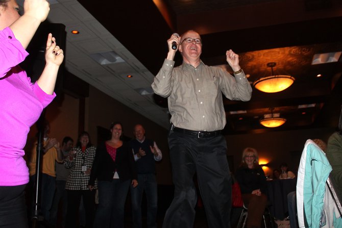 Our lip-sync winner Kevin Murphy who rocked the song Wannabe by the Spice Girls. (**He was the first Lip Sync winner in history who didn't know one word of the song he was doing**)