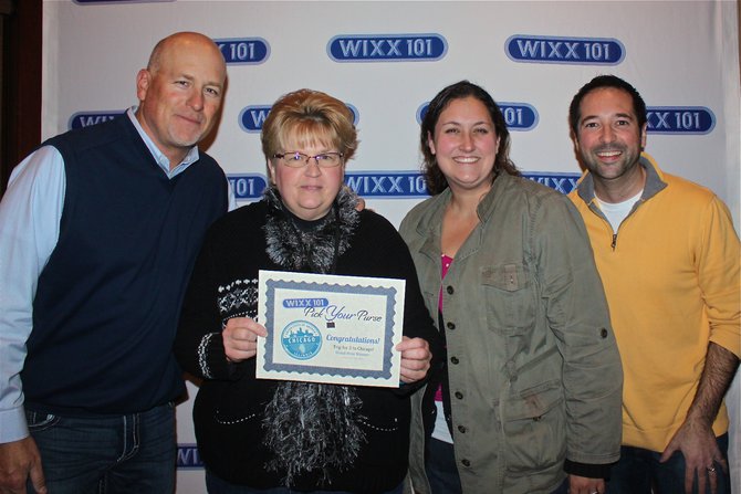 Murphy/Katie/Nick with Jeannette Christenson - our 2013 Pick Your Purse Grand Prize Winner!