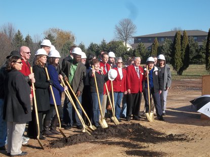 Groundbreaking for Marshfield Student Housing 11/15/13 Groundbreaking for Marshfield Student Housing 11/15/13