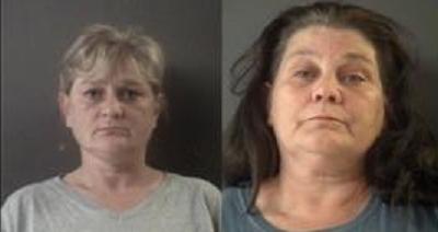 Diane Hart and Vickie Brill (mugshots courtesy of Muskegon County) Diane Hart and Vickie Brill (mugshots courtesy of Muskegon County)