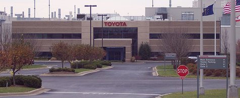 Toyota Gibson County Indiana front entrance Toyota Gibson County Indiana front entrance