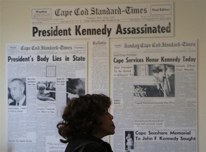 Visitors tour the John F. Kennedy Hyannis Museum in Hyannis, Massachusetts November 14, 2013. November 22 will mark the 50th anniversary of Visitors tour the John F. Kennedy Hyannis Museum in Hyannis, Massachusetts November 14, 2013. November 22 will mark the 50th anniversary of