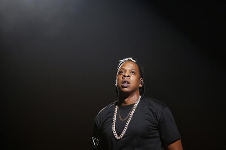 American rapper Jay-Z performs at Bercy stadium in Paris, October 17, 2013. REUTERS/Benoit Tessier American rapper Jay-Z performs at Bercy stadium in Paris, October 17, 2013. REUTERS/Benoit Tessier