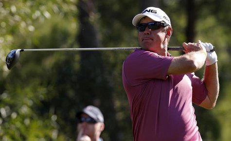 Lee Westwood of Britain tees off on the third hole during the third round of the inaugural Turkish Airlines Open in the southwest city of An Lee Westwood of Britain tees off on the third hole during the third round of the inaugural Turkish Airlines Open in the southwest city of An