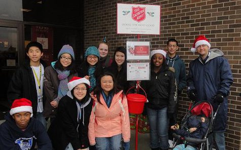 Salvation Army volunteers Salvation Army volunteers