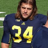 Michigan Wolverines kicker Brendan Gibbons (Wikipedia) Michigan Wolverines kicker Brendan Gibbons (Wikipedia)