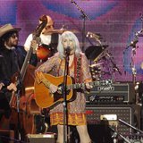 Lucinda Williams (L), Emmylou Harris (C) and Patty Griffin perform "Comes A Time" at the 2010 MusiCares Person of the Year tribute honoring Lucinda Williams (L), Emmylou Harris (C) and Patty Griffin perform "Comes A Time" at the 2010 MusiCares Person of the Year tribute honoring