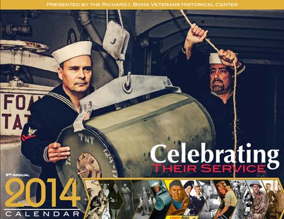 Bong Veterans Historical Center Calendar Cover Bong Veterans Historical Center Calendar Cover