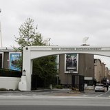 An entrance gate to Sony Pictures Entertainment at the Sony Pictures lot is pictured in Culver City, California April 14, 2013. REUTERS/Fred An entrance gate to Sony Pictures Entertainment at the Sony Pictures lot is pictured in Culver City, California April 14, 2013. REUTERS/Fred