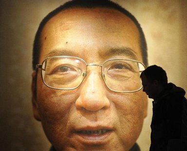 Workers prepare the Nobel Peace Prize laureate exhibition "I Have No Enemies" for Chinese dissident Liu Xiaobo at the Nobel Peace Center in Workers prepare the Nobel Peace Prize laureate exhibition "I Have No Enemies" for Chinese dissident Liu Xiaobo at the Nobel Peace Center in