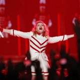 Singer Madonna performs at the Staples Center as part of her MDNA world tour in Los Angeles, California in this October 10, 2012 file photo. Singer Madonna performs at the Staples Center as part of her MDNA world tour in Los Angeles, California in this October 10, 2012 file photo.
