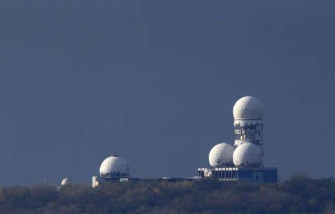 Antennas of the former National Security Agency (NSA) listening station are seen at the Teufelsberg hill, or Devil's Mountain in Berlin, Nov Antennas of the former National Security Agency (NSA) listening station are seen at the Teufelsberg hill, or Devil's Mountain in Berlin, Nov