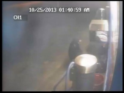 Suspects in the theft and damage of a vending machine in Neenah on Oct. 25, 2013. (Photo from: Neenah Police Department). Suspects in the theft and damage of a vending machine in Neenah on Oct. 25, 2013. (Photo from: Neenah Police Department).