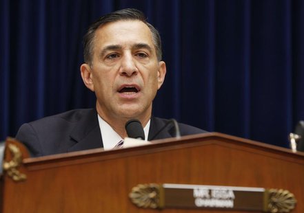Chairman of the House Oversight and Government Reform Committee Rep. Darrell Issa holds a hearing on "ObamaCare" implementation on Capitol H Chairman of the House Oversight and Government Reform Committee Rep. Darrell Issa holds a hearing on "ObamaCare" implementation on Capitol H