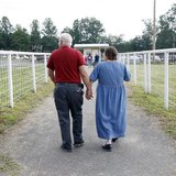A couple leaves the Remote Area Medical (RAM) health clinic at the Wise County Fairgrounds in Wise, Virginia July 24, 2009. REUTERS/Shannon A couple leaves the Remote Area Medical (RAM) health clinic at the Wise County Fairgrounds in Wise, Virginia July 24, 2009. REUTERS/Shannon