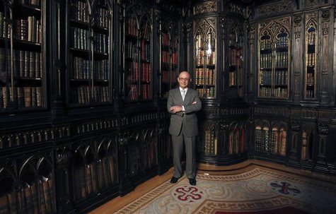 Spain's Treasury Minister Cristobal Montoro poses for pictures at the Senate Library before an interview with Reuters in Madrid November 19, Spain's Treasury Minister Cristobal Montoro poses for pictures at the Senate Library before an interview with Reuters in Madrid November 19,