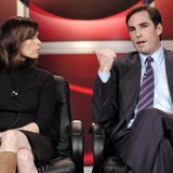 Elizabeth Vargas (L) and Bob Woodruff, co-hosts of ABC's "World News Tonight", participate in a Q&A session with reporters at the Television Elizabeth Vargas (L) and Bob Woodruff, co-hosts of ABC's "World News Tonight", participate in a Q&A session with reporters at the Television