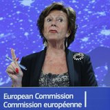 European Commissioner for Digital Agenda Neelie Kroes holds a news conference on the European Commission telecoms package in Brussels Septem European Commissioner for Digital Agenda Neelie Kroes holds a news conference on the European Commission telecoms package in Brussels Septem