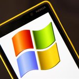 A Nokia Lumia 820 smartphone with Microsoft logo on the screen is shown in a photo illustration taken in the central Bosnian town of Zenica, A Nokia Lumia 820 smartphone with Microsoft logo on the screen is shown in a photo illustration taken in the central Bosnian town of Zenica,