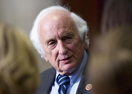 U.S. Representative Sander Levin (D-MI) speaks the media after attending a closed meeting for members of Congress on the situation in Syria U.S. Representative Sander Levin (D-MI) speaks the media after attending a closed meeting for members of Congress on the situation in Syria