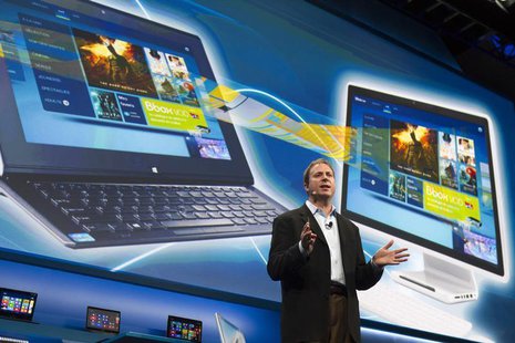Kirk Skaugen, vice president of PC client group for Intel, talks about availability of live and on-demand pay TV content to Intel devices at Kirk Skaugen, vice president of PC client group for Intel, talks about availability of live and on-demand pay TV content to Intel devices at