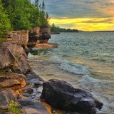 Sunset over Lake Superior photo by Carol Brown of Christmas, Michigan, winner of the 2013 Michigan Moments Photo Contest Sunset over Lake Superior photo by Carol Brown of Christmas, Michigan, winner of the 2013 Michigan Moments Photo Contest