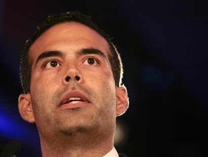 George P. Bush speaks during the 2011 Republican Leadership Conference in New Orleans, Louisiana June 18, 2011. REUTERS/Lee Celano George P. Bush speaks during the 2011 Republican Leadership Conference in New Orleans, Louisiana June 18, 2011. REUTERS/Lee Celano