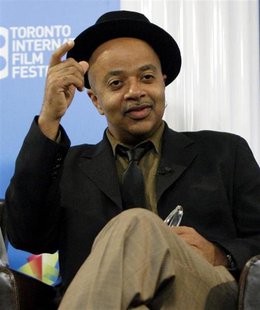 Author James McBride gestures during the "Miracle at St. Anna" news conference at the 33rd Toronto International Film Festival September 7, Author James McBride gestures during the "Miracle at St. Anna" news conference at the 33rd Toronto International Film Festival September 7,