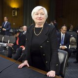U.S. Federal Reserve Vice Chair Janet Yellen stands after testifying during a confirmation hearing on her nomination to be the next chairman U.S. Federal Reserve Vice Chair Janet Yellen stands after testifying during a confirmation hearing on her nomination to be the next chairman