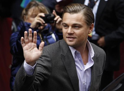Actor Leonardo DiCaprio waves to supporters as he arrives for a photocall to promote the movie "Shutter Island" at the Berlinale Internation Actor Leonardo DiCaprio waves to supporters as he arrives for a photocall to promote the movie "Shutter Island" at the Berlinale Internation
